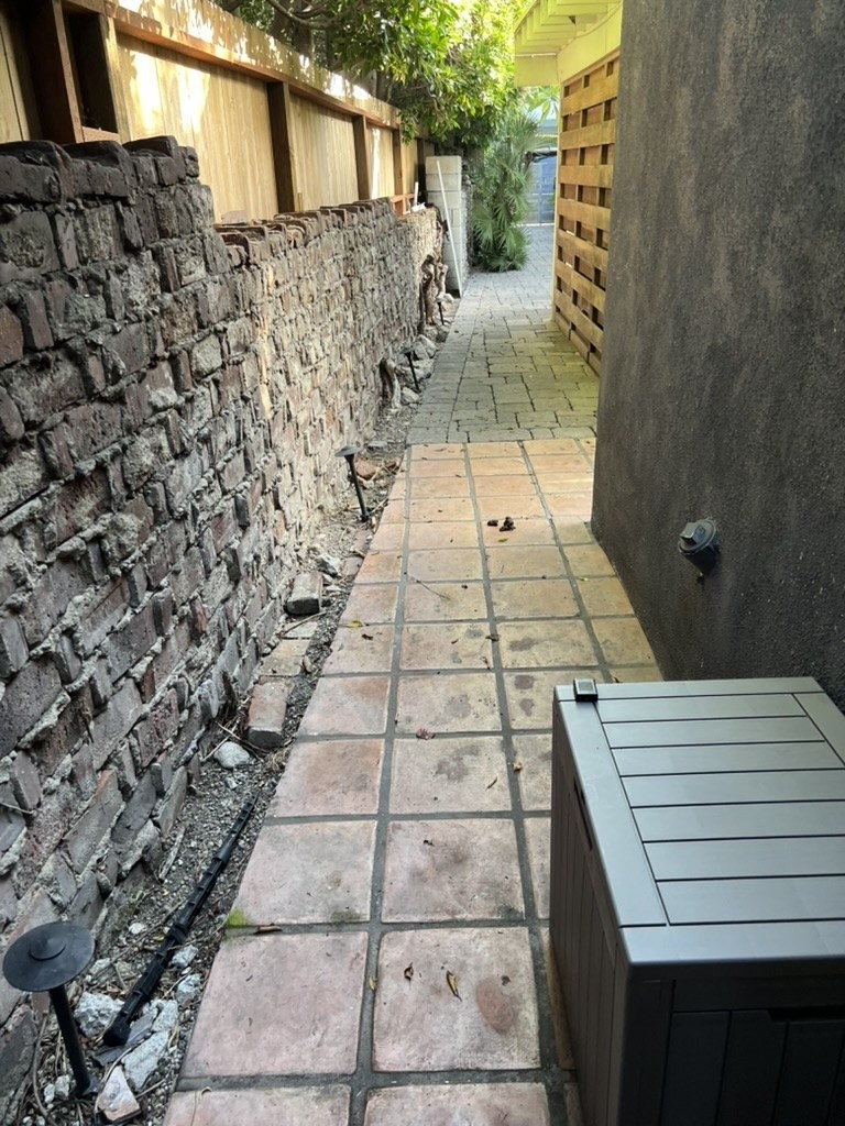 The required passage in a more passable condition.